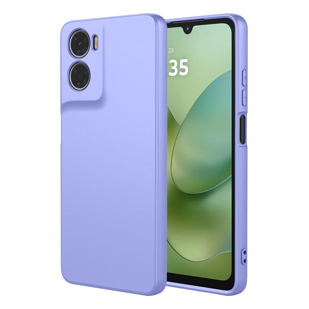 Motorola Moto G06 EIDERWOOD Flexible Plastic Case - Purple