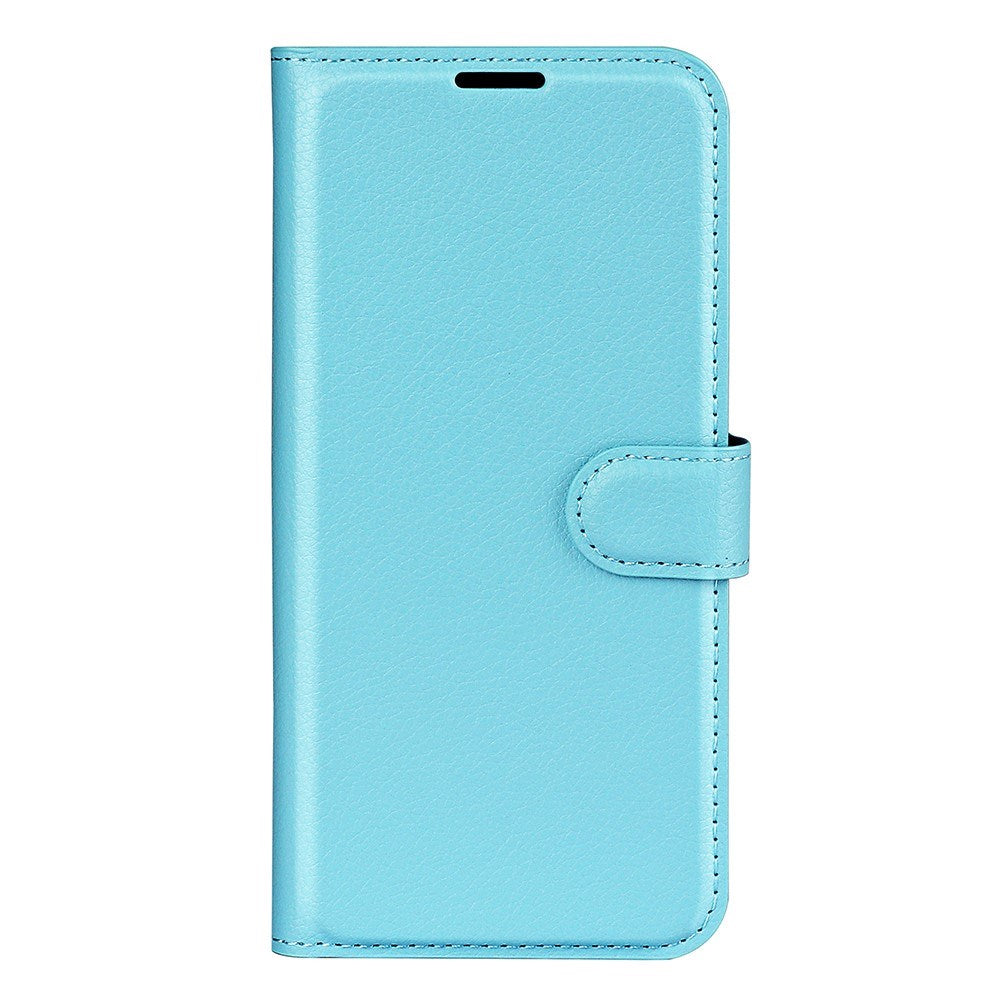 Xiaomi 17 Pro Max AMORUS Litchi Texture Leather Flip Case w. Wallet - Blue