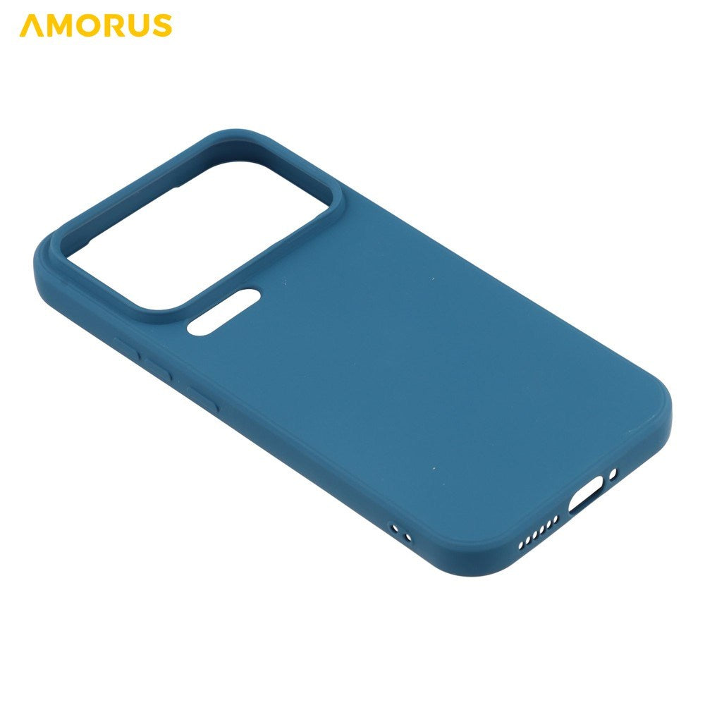 Xiaomi 17 Pro Amorus Flexible Plastic Case - Dark Blue