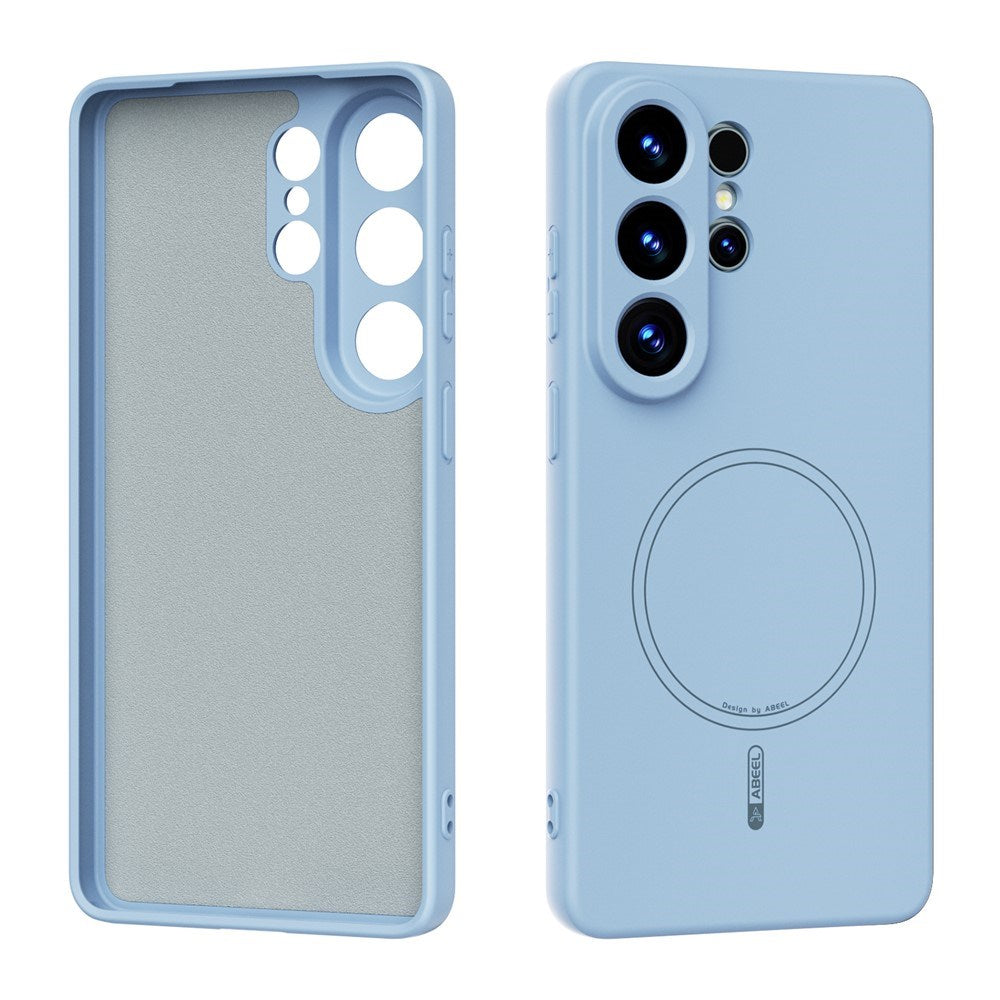 Samsung Galaxy S26 Ultra Silicone Case - MagSafe Compatible - Light Blue