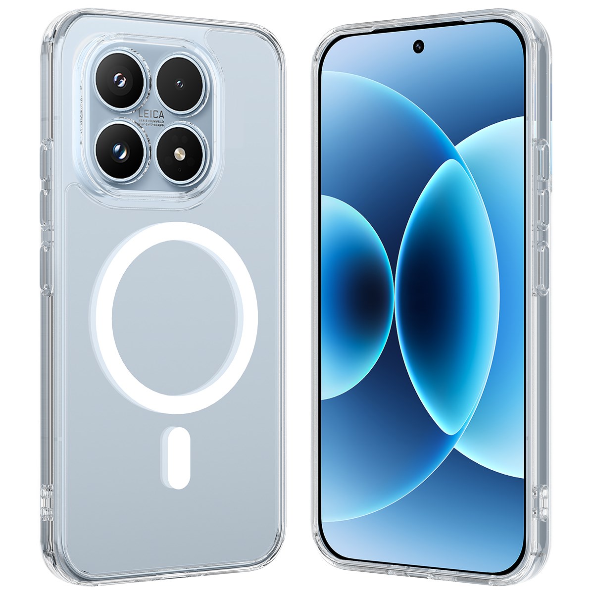 Xiaomi 17 EIDERWOOD Hybrid Plastic Case - MagSafe Compatible - Transparent