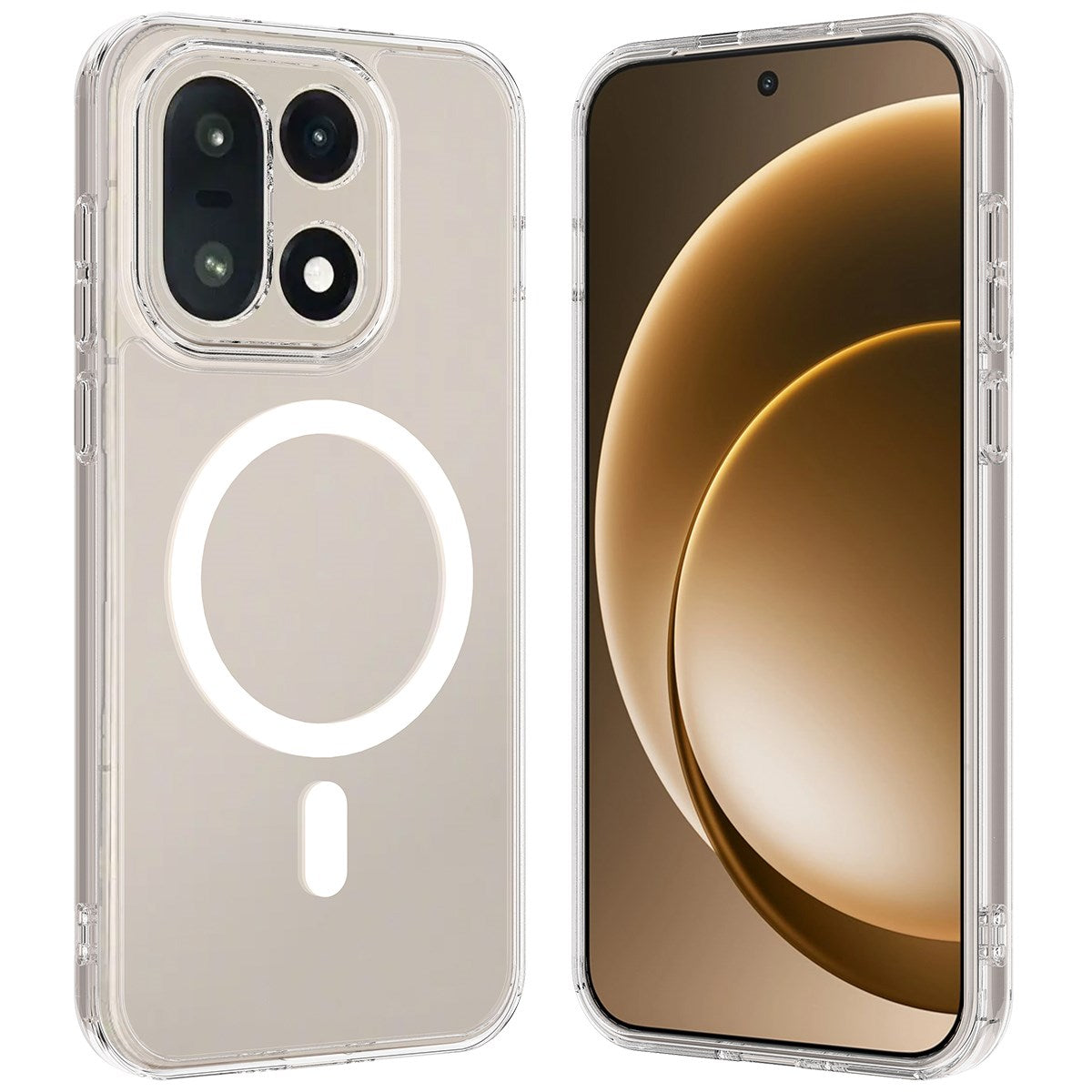 OnePlus 15 EIDERWOOD Hybrid Plastic Case - MagSafe Compatible - Transparent