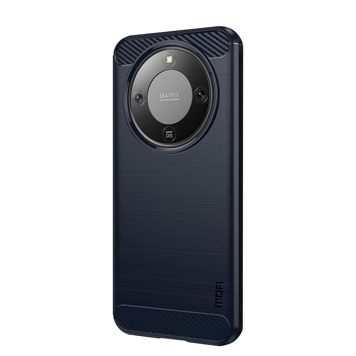 Honor Magic8 Lite MOFI Brushed Carbon Fiber Plast Case - Blue