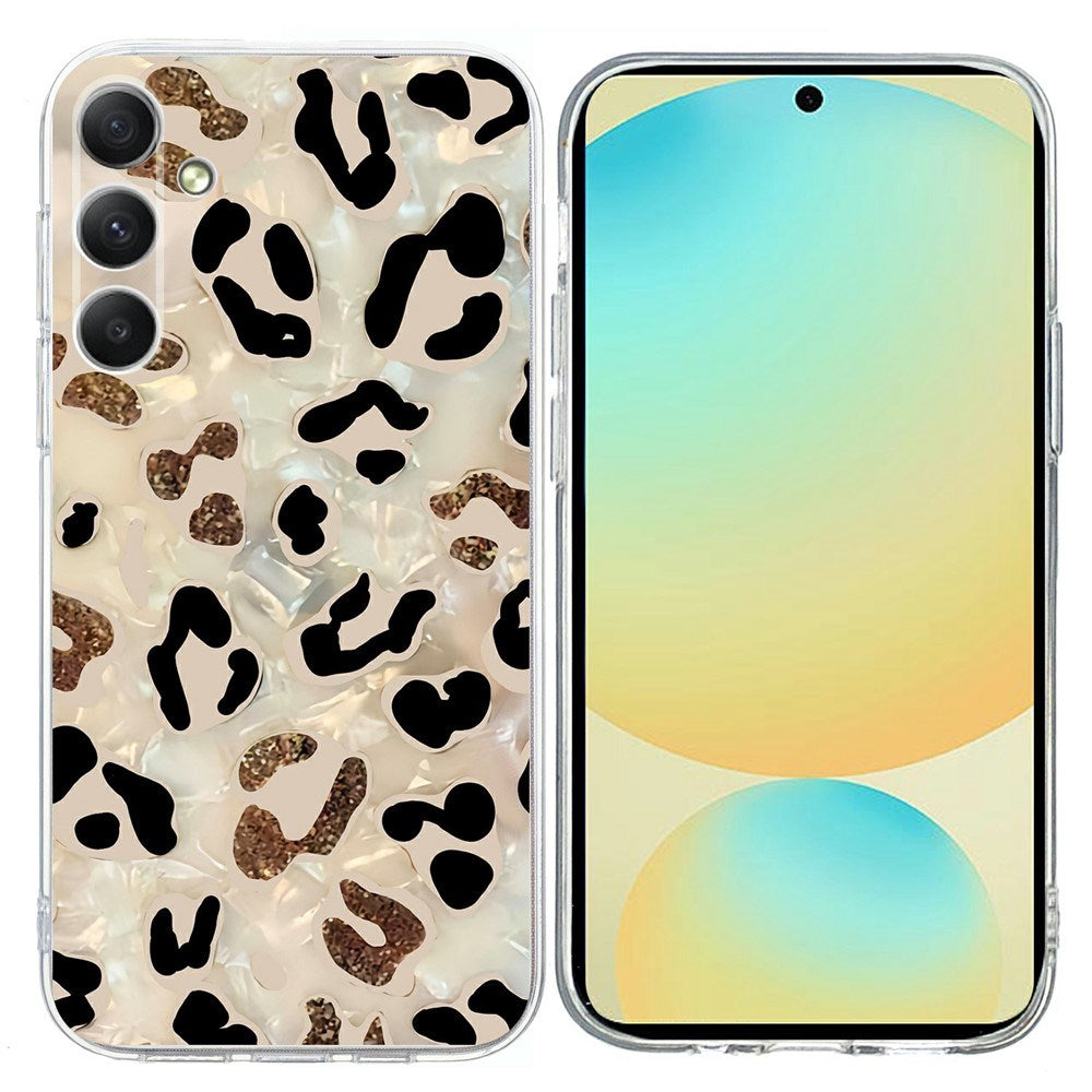 Samsung Galaxy A57 EIDERWOOD Flexible Plastic Case with Pattern - Leopard