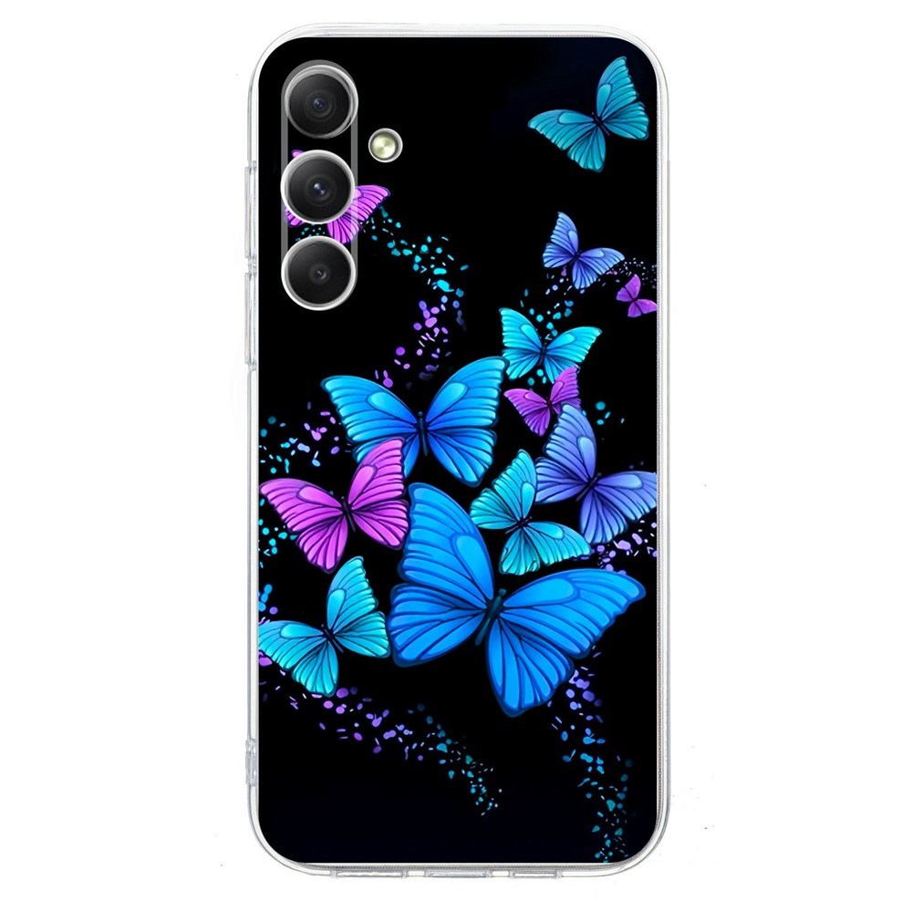 Samsung Galaxy A57 EIDERWOOD Flexible Plastic Case with Pattern - Butterflies