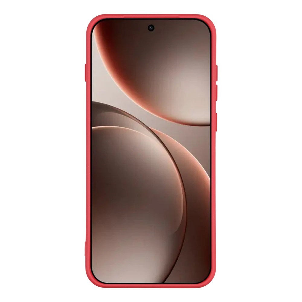 EIDERWOOD Oppo Find X9 Lined Flexible Plastic Case - Red