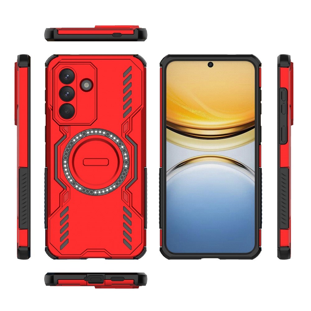EIDERWOOD Samsung Galaxy A57 Craftsman Case with Heat Dissipation - MagSafe Compatible - Red