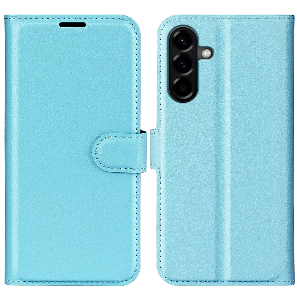 EIDERWOOD Samsung Galaxy A57 Faux Leather Flip Case with Cardholder & Stand Function - Blue