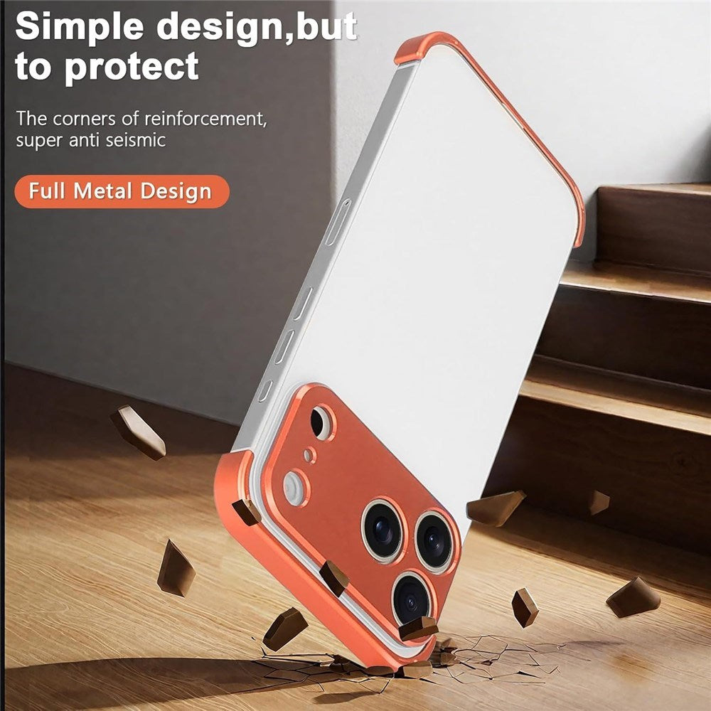 iPhone 17 Pro Max Two-Piece Bumper Case with Camera Protector - Orange