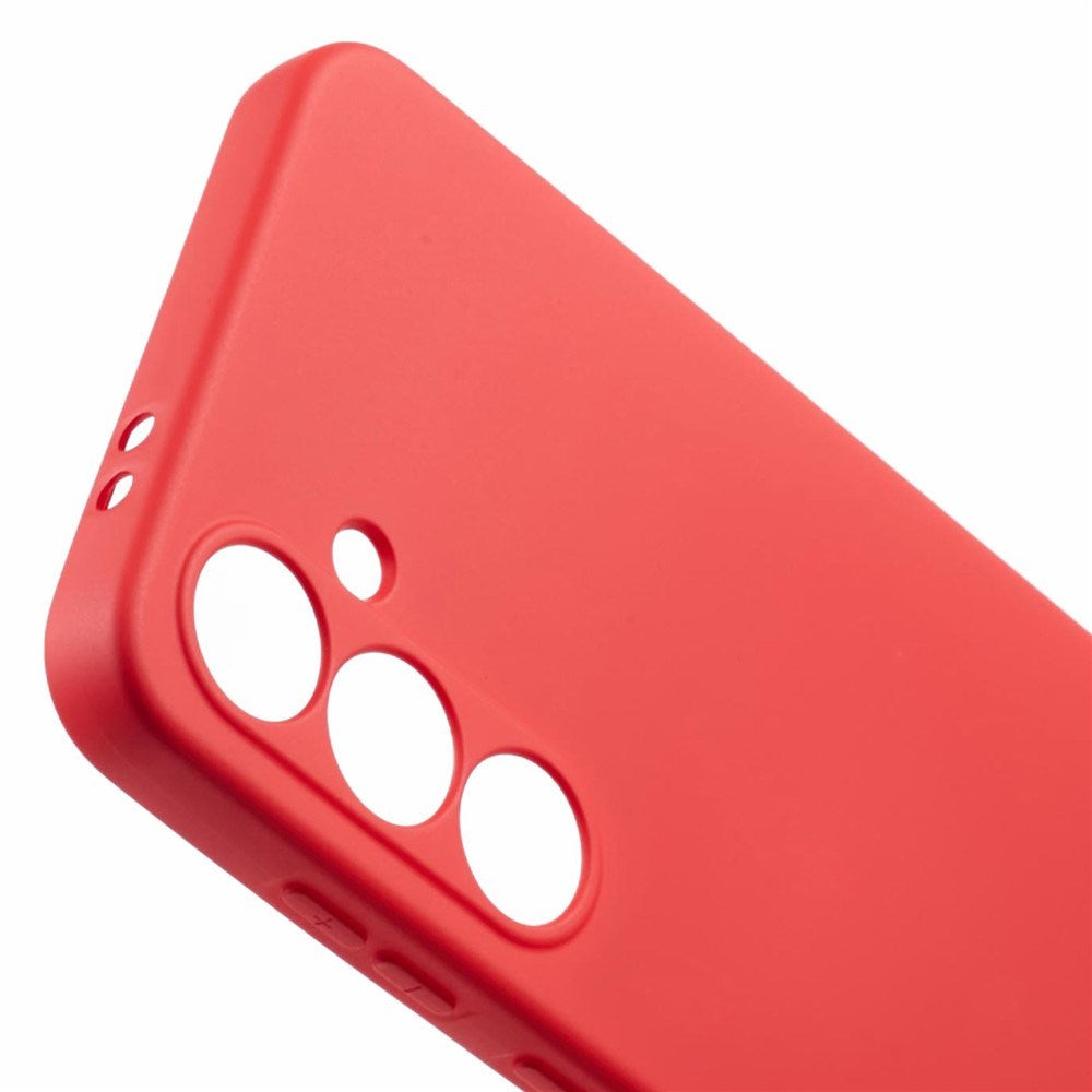 Samsung Galaxy A37 EIDERWOOD Lined Flexible Plastic Case - Red