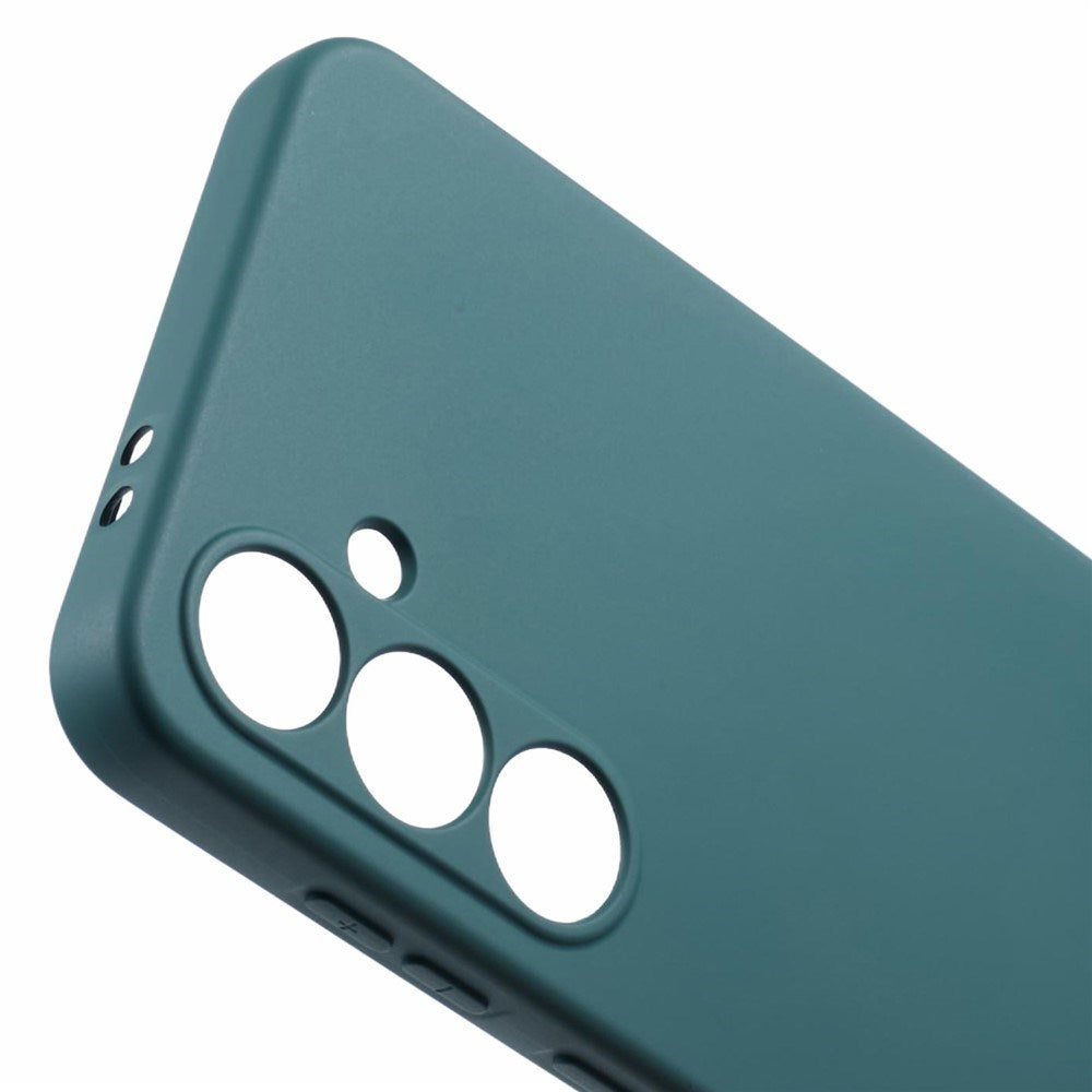 Samsung Galaxy A37 EIDERWOOD Lined Flexible Plastic Case - Dark Green