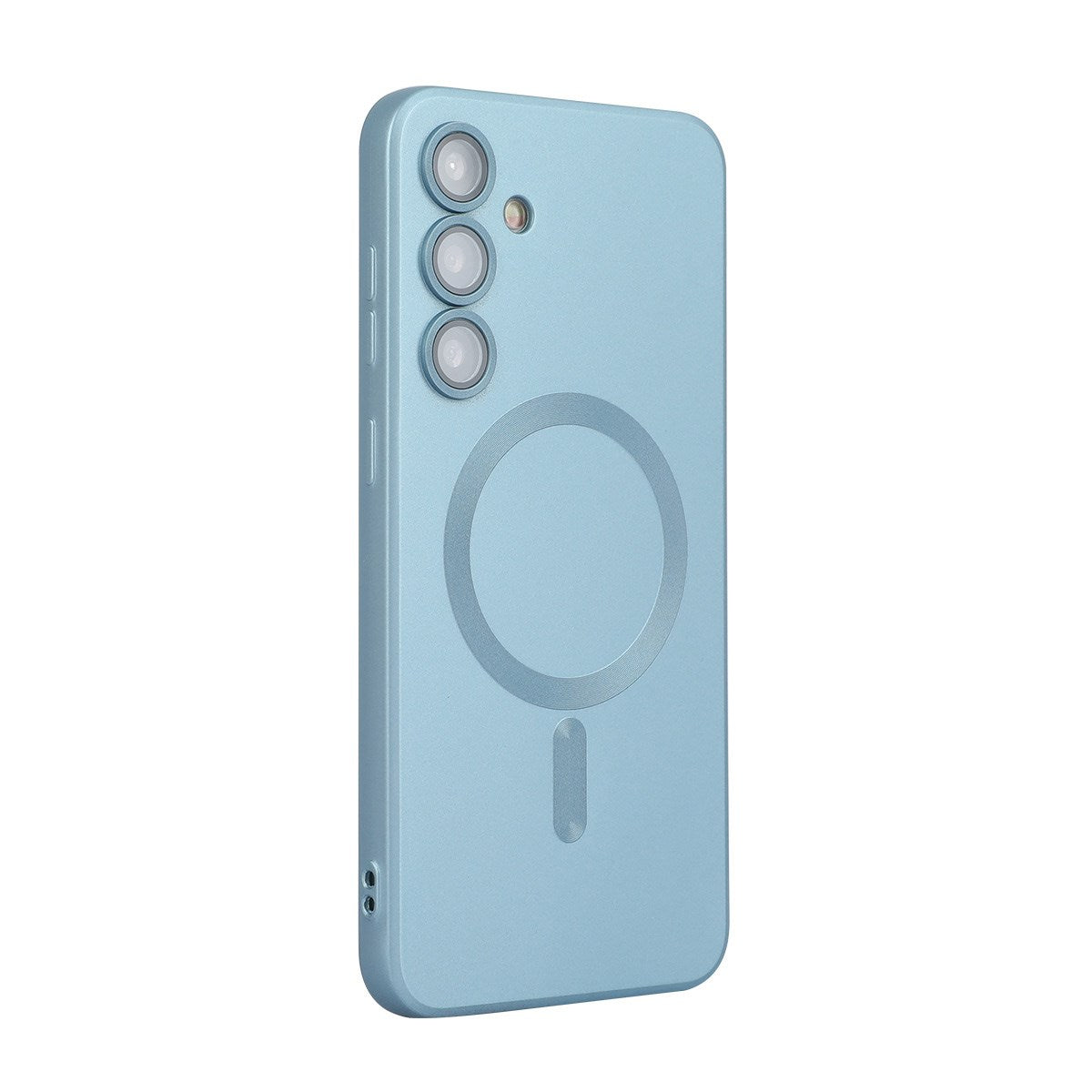 Samsung Galaxy A57 ENKAY Flexible Plastic Case - MagSafe Compatible - Light Blue