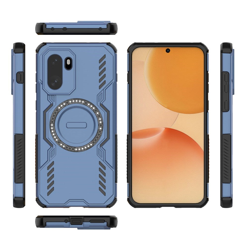 EIDERWOOD OnePlus 15R Craftsman Case with Heat Dissipation - MagSafe Compatible - Blue