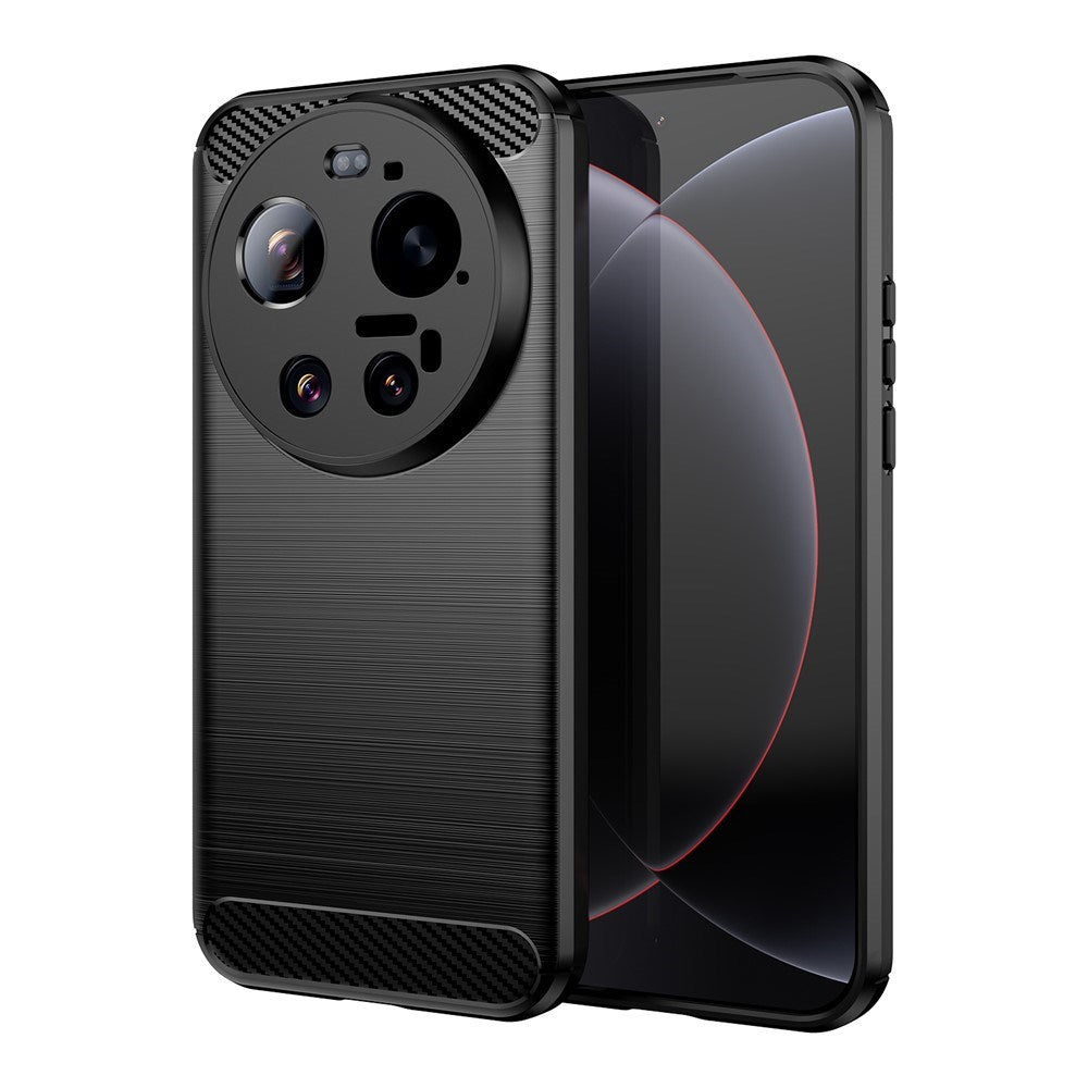Xiaomi 17 Ultra EIDERWOOD Brushed Carbon Case - Black