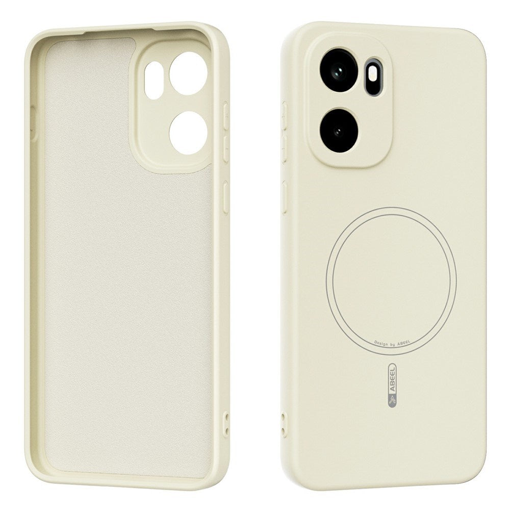 OnePlus 15R EIDERWOOD Silicone Case - MagSafe Compatible - Beige