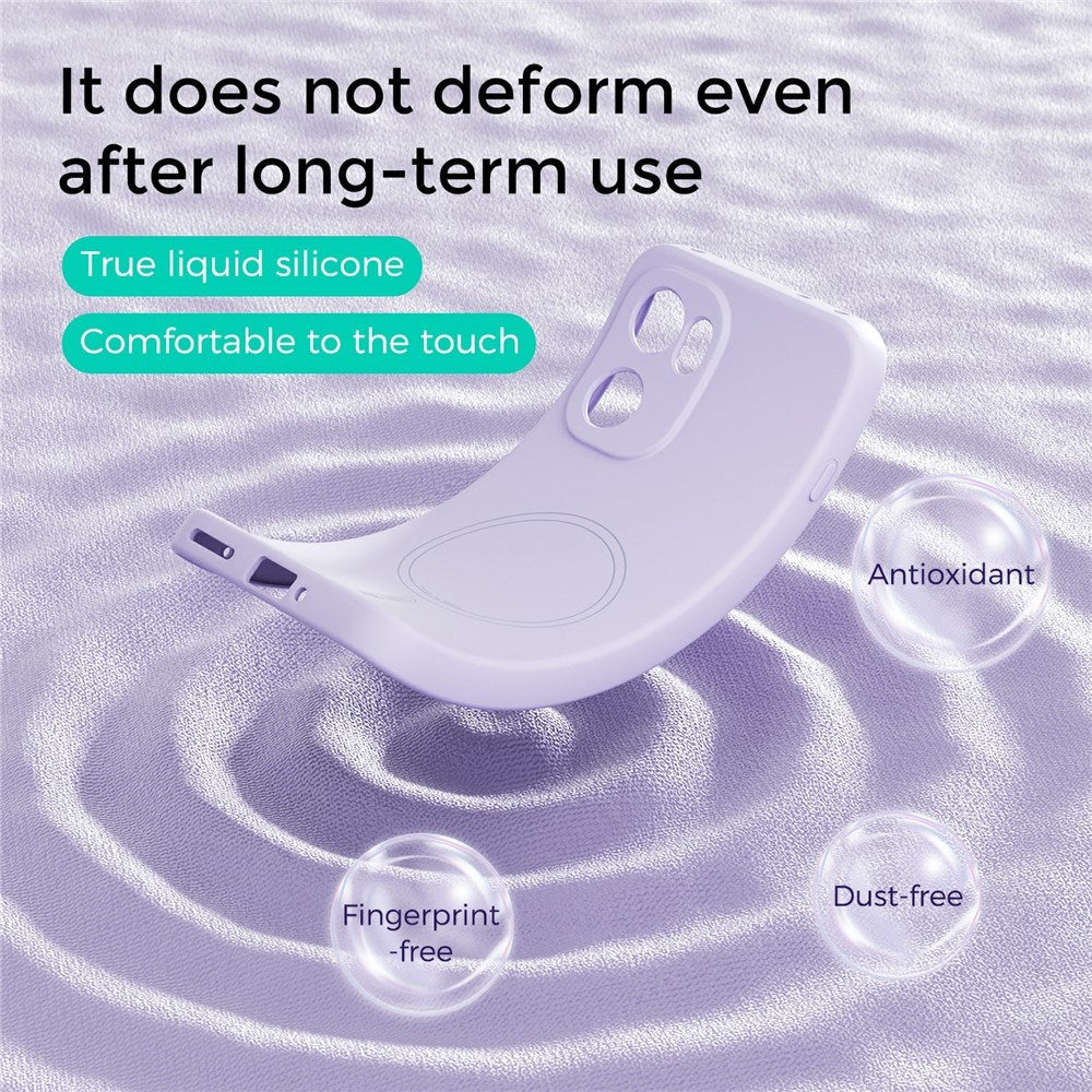 OnePlus 15R EIDERWOOD Silicone Case - MagSafe Compatible - Light Blue