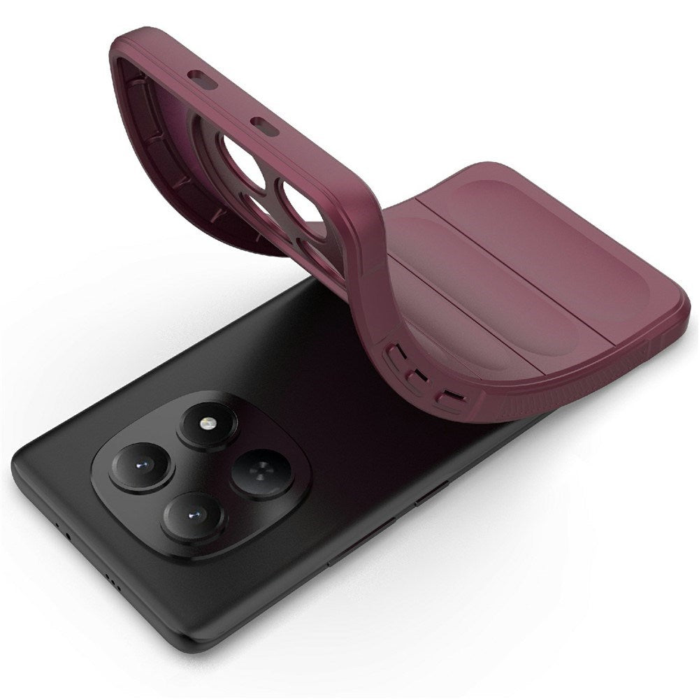 Xiaomi Redmi Note 15 (5G) EIDERWOOD Rugged Plastic Case – Dark Red