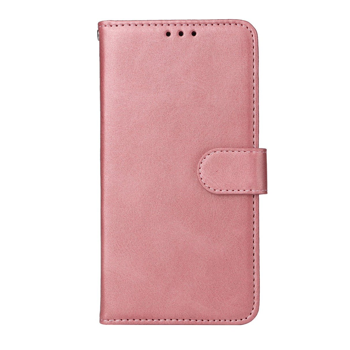 Realme 16 Pro EIDERWOOD Faux Leather Flip Case with Strap - Pink