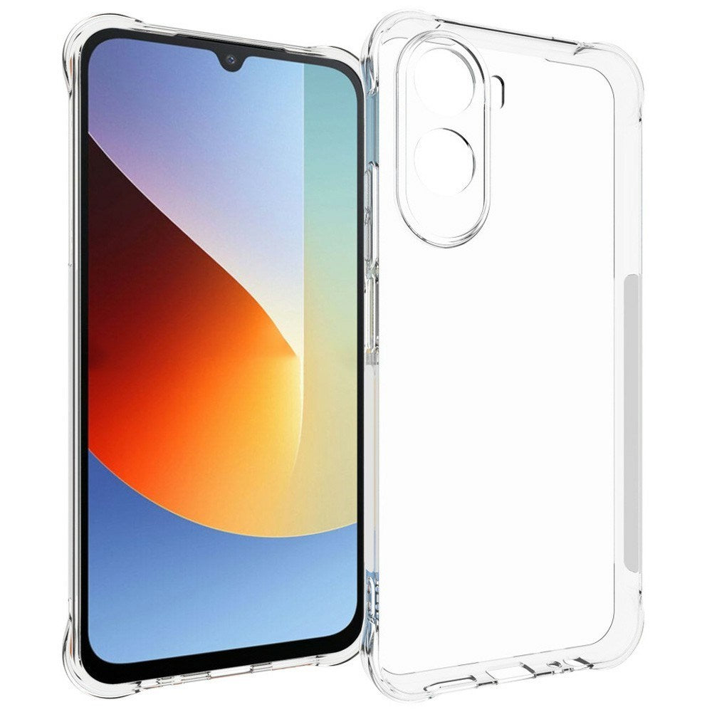 Xiaomi Redmi A7 Pro EIDERWOOD Flexible Plastic Case with Shock-Absorbing Corners - Transparent
