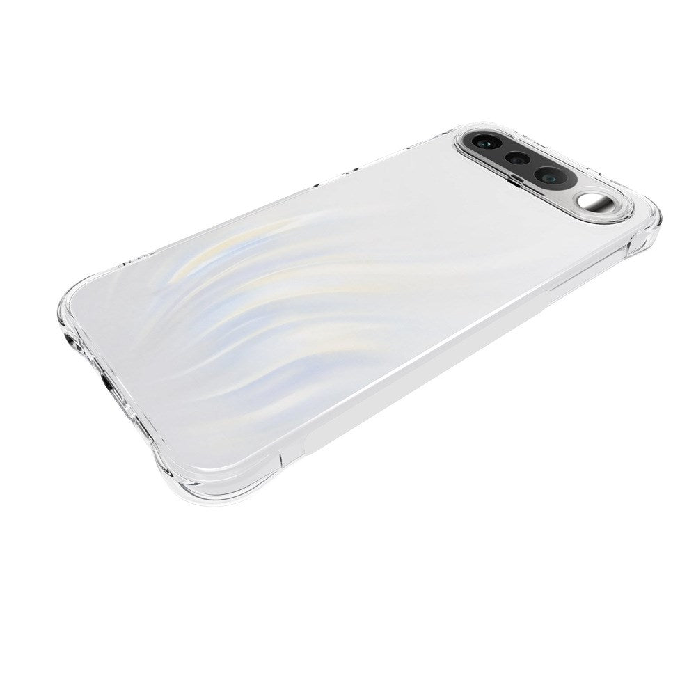 Realme 16 WANLONFENG Flexible Plastic Case with Reinforced Corners - Transparent