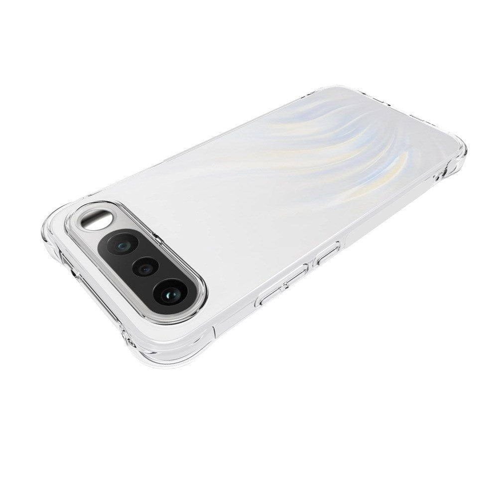 Realme 16 WANLONFENG Flexible Plastic Case with Reinforced Corners - Transparent