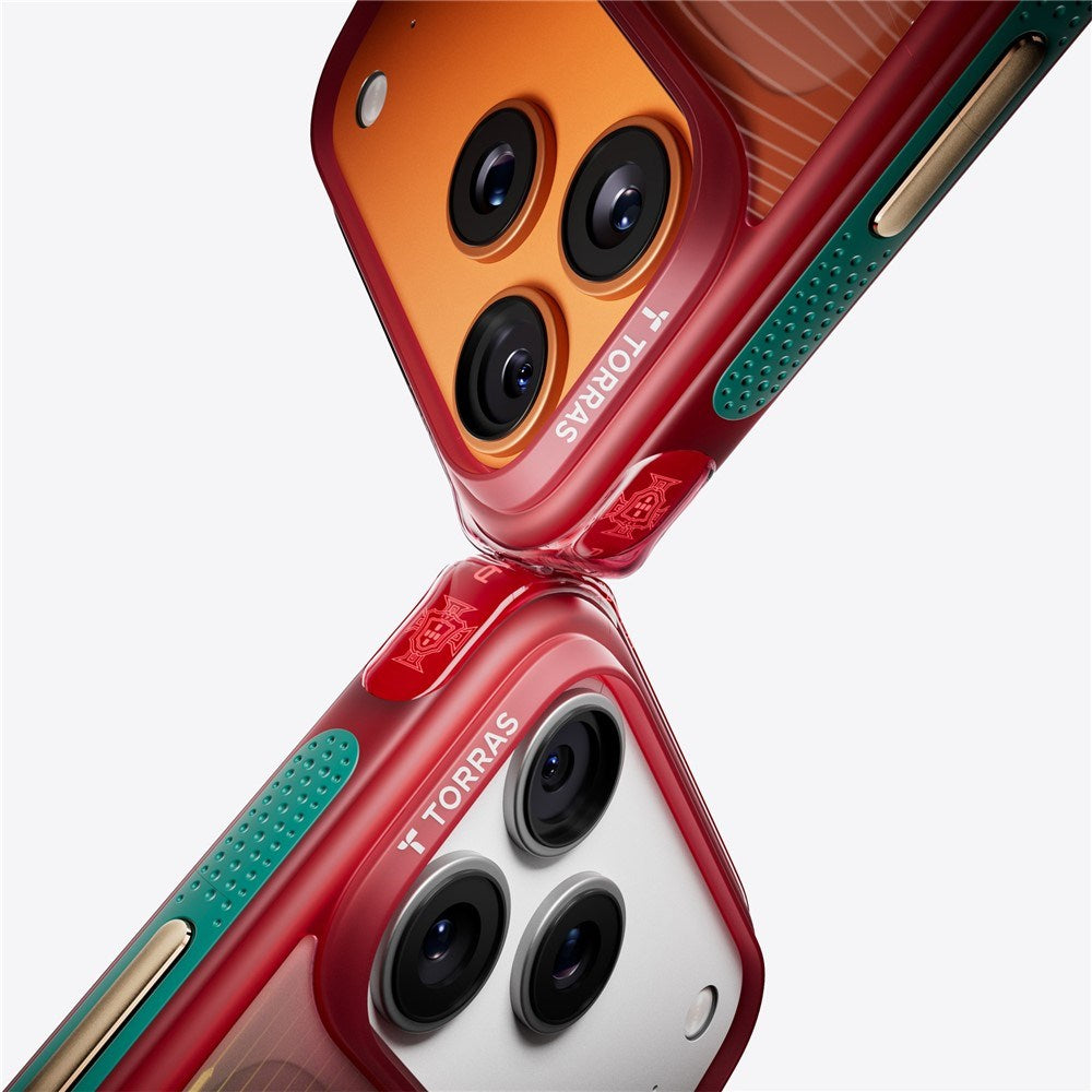 iPhone 17 Pro TORRAS Ostand Q3 Air Case with 360° Kickstand - MagSafe Compatible - Glory Slash