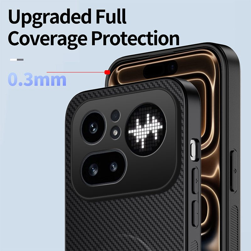 Nothing Phone (4a) Pro EIDERWOOD Hybrid Case with Kickstand - Purple