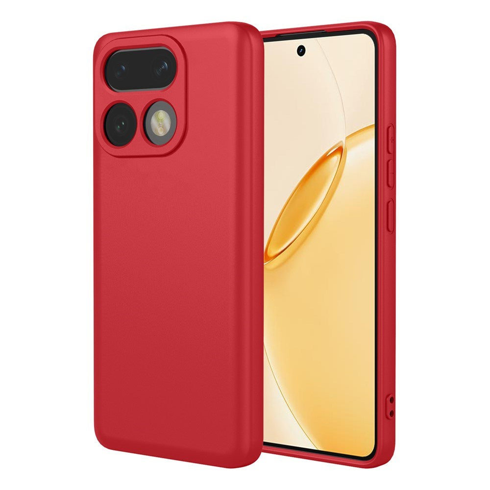Realme 16 Pro+ EIDERWOOD Lined Flexible Plastic Case - Red