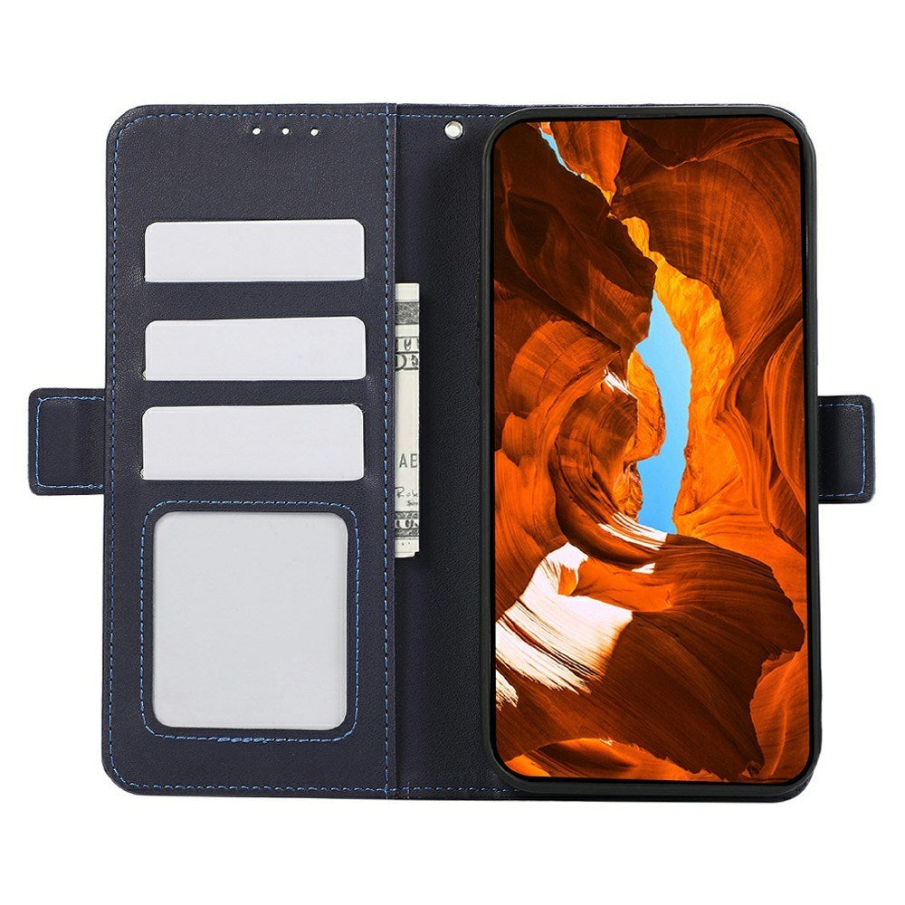 EIDERWOOD Google Pixel 11 / 11 Pro Flip Case with RFID Blocker & Card Holder - Dark Blue