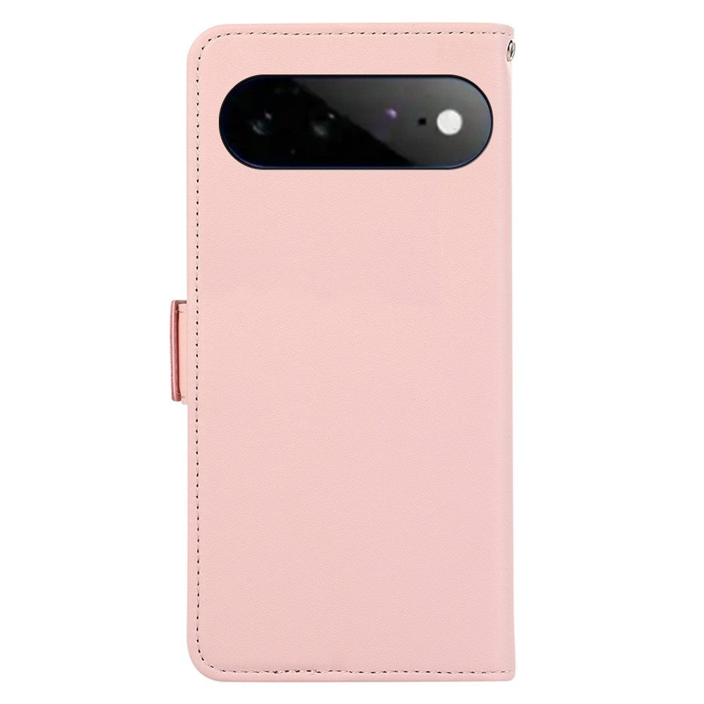 EIDERWOOD Google Pixel 11 Pro XL Flip Case with RFID Blocker & Card Holder - Pink