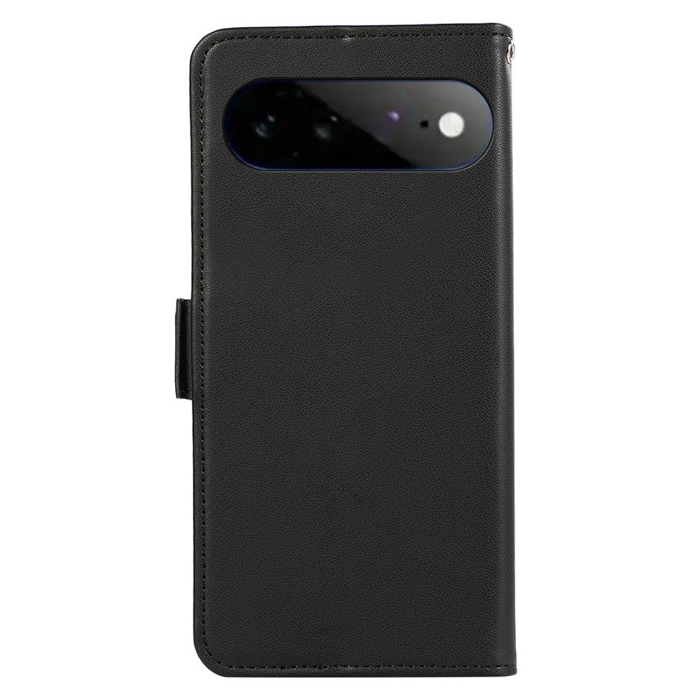 EIDERWOOD Google Pixel 11 Pro XL Flip Case with RFID Blocker & Card Holder - Black