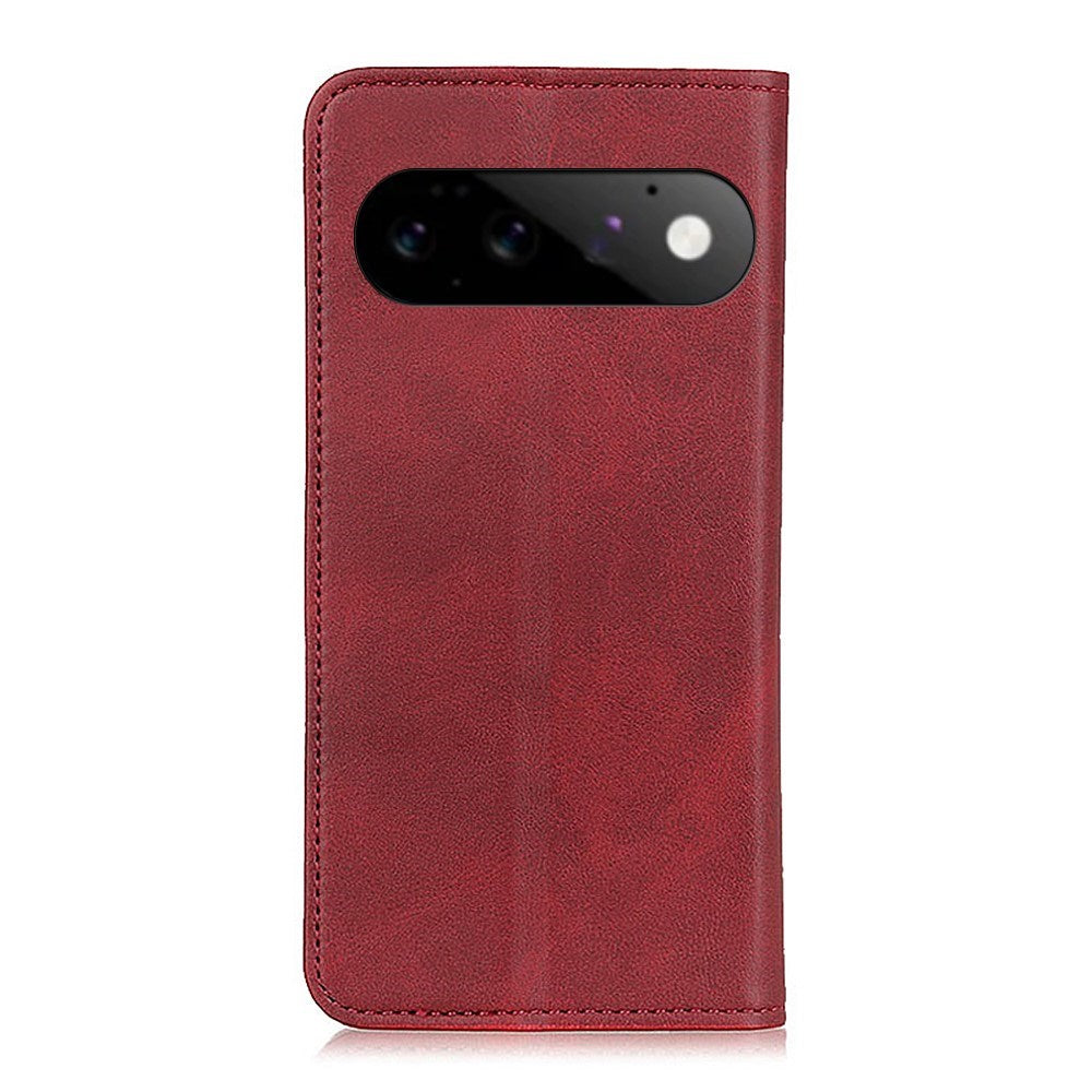 EIDERWOOD Google Pixel 11 / 11 Pro Faux Leather Flip Case - Card Holder & Stand Function - Red
