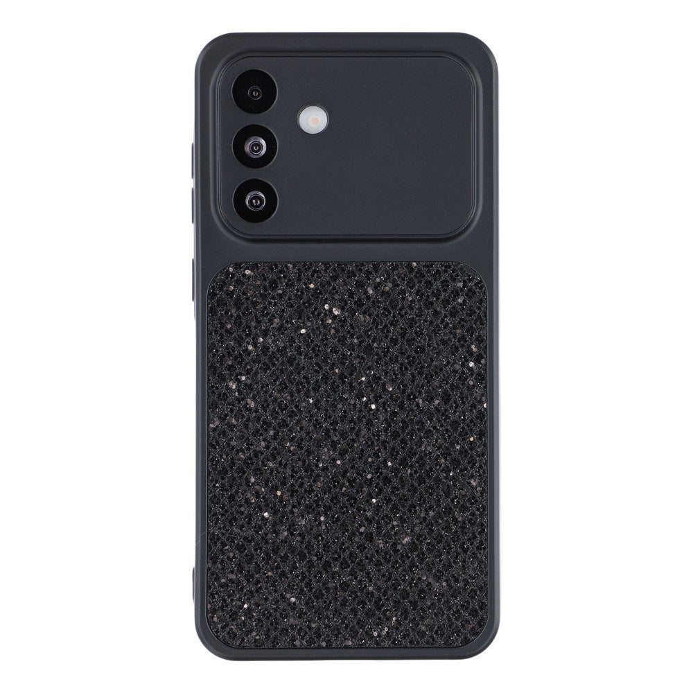 Samsung Galaxy A17 (5G) EIDERWOOD Flexible Plastic Case with Glitter - Black