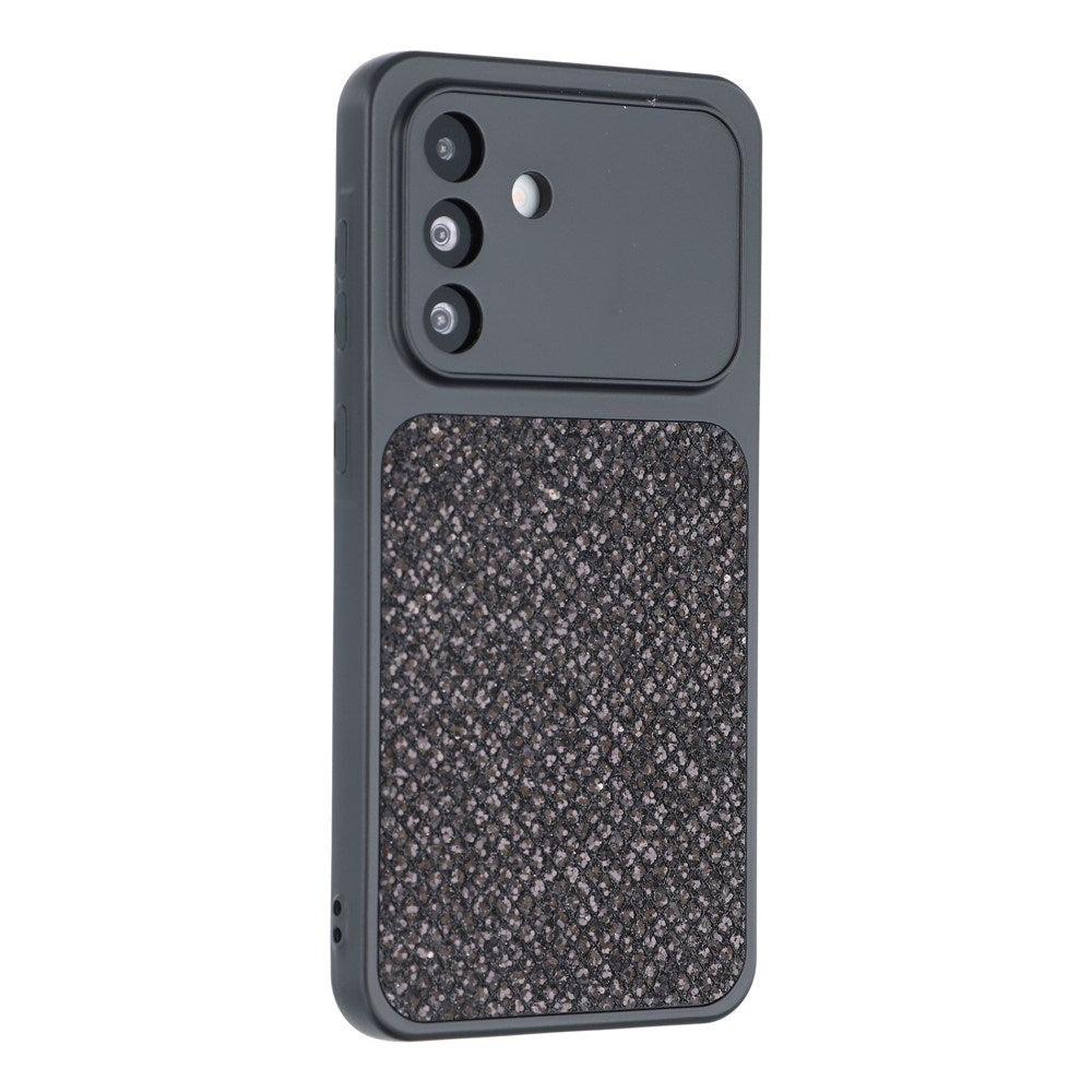 Samsung Galaxy A17 (5G) EIDERWOOD Flexible Plastic Case with Glitter - Black