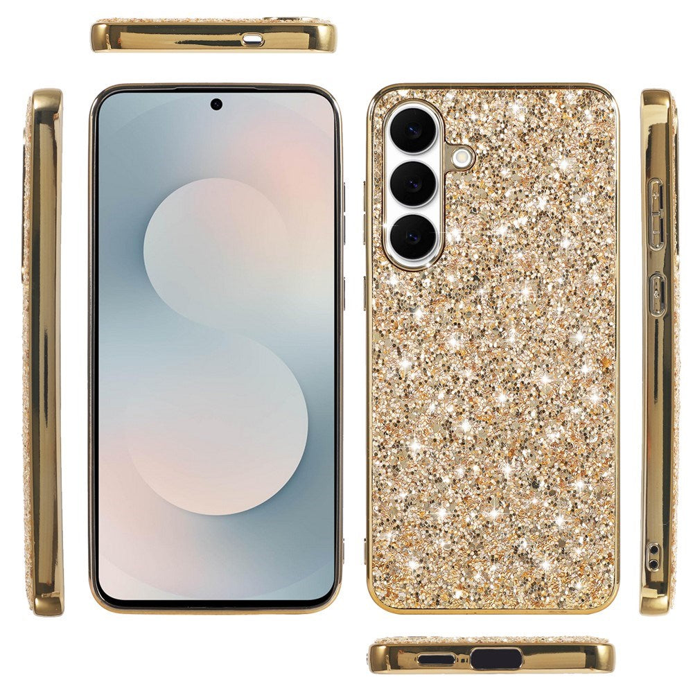 Samsung Galaxy A57 EIDERWOOD Plastic Glitter Case - Black