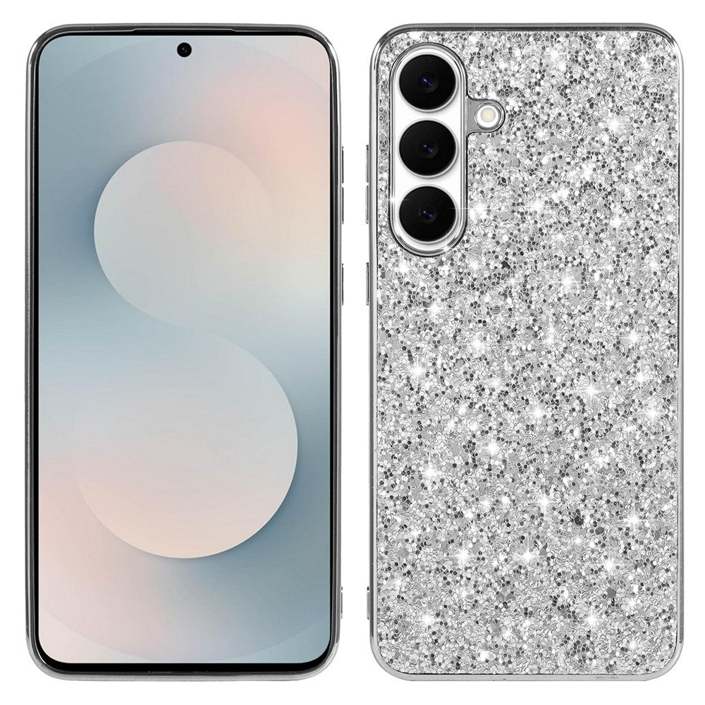 Samsung Galaxy A57 EIDERWOOD Plastic Glitter Case - Silver