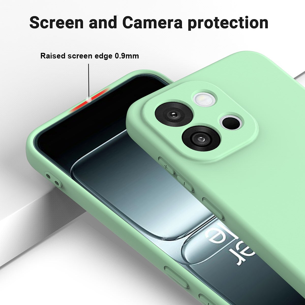 OnePlus Nord 6 EIDERWOOD Lined Silicone Case with Strap - Green