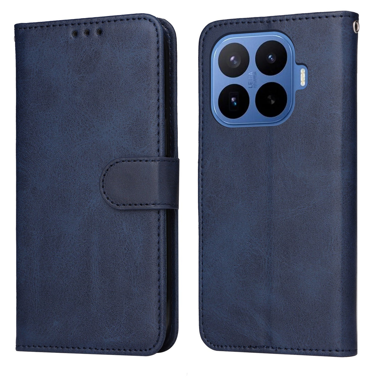 Xiaomi 17T Pro EIDERWOOD Faux Leather Flip Case with Strap - Blue
