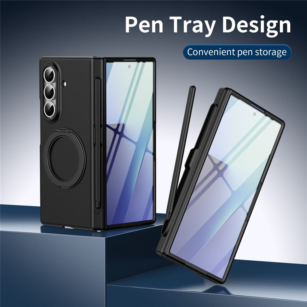 Samsung Galaxy Z Fold8 Ultra EIDERWOOD Case with Screen Protection & Stand Function - Black