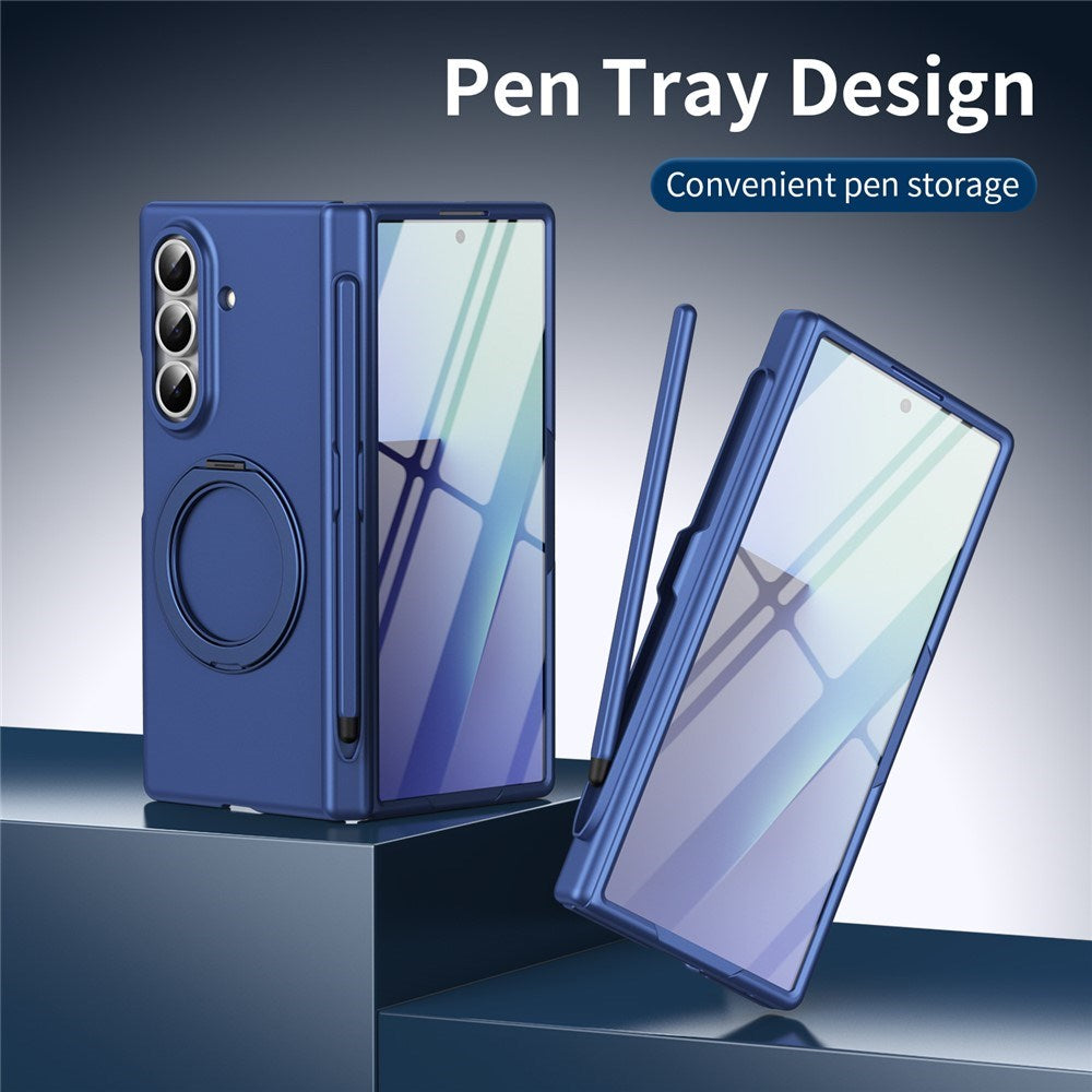 Samsung Galaxy Z Fold8 Ultra EIDERWOOD Case with Screen Protection & Stand Function - Blue