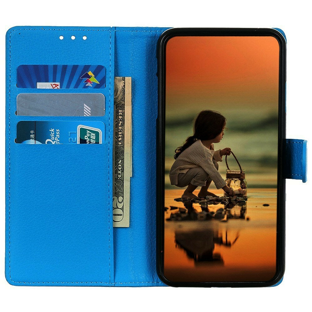 OPPO Find X9 Ultra EIDERWOOD Faux Leather Flip Case with Card Holder & Stand Function - Blue