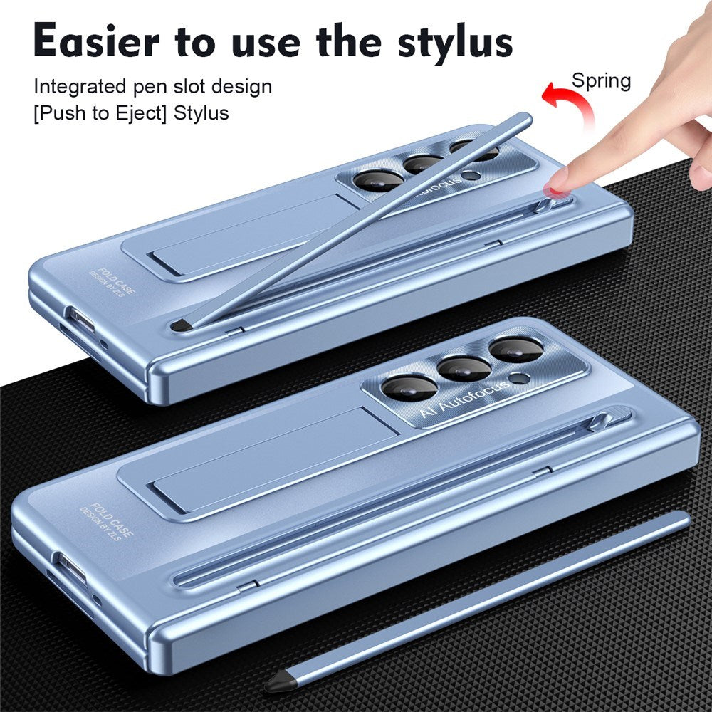 Samsung Galaxy Z Fold8 Ultra EIDERWOOD Case with Stylus Pen & Kickstand - Blue