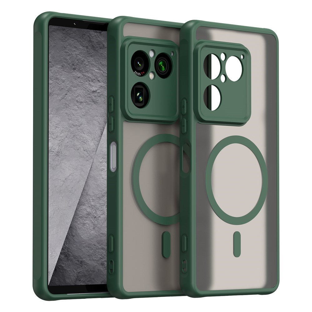Sony Xperia 1 VIII EIDERWOOD Matte Hybrid Case - MagSafe Compatible - Transparent