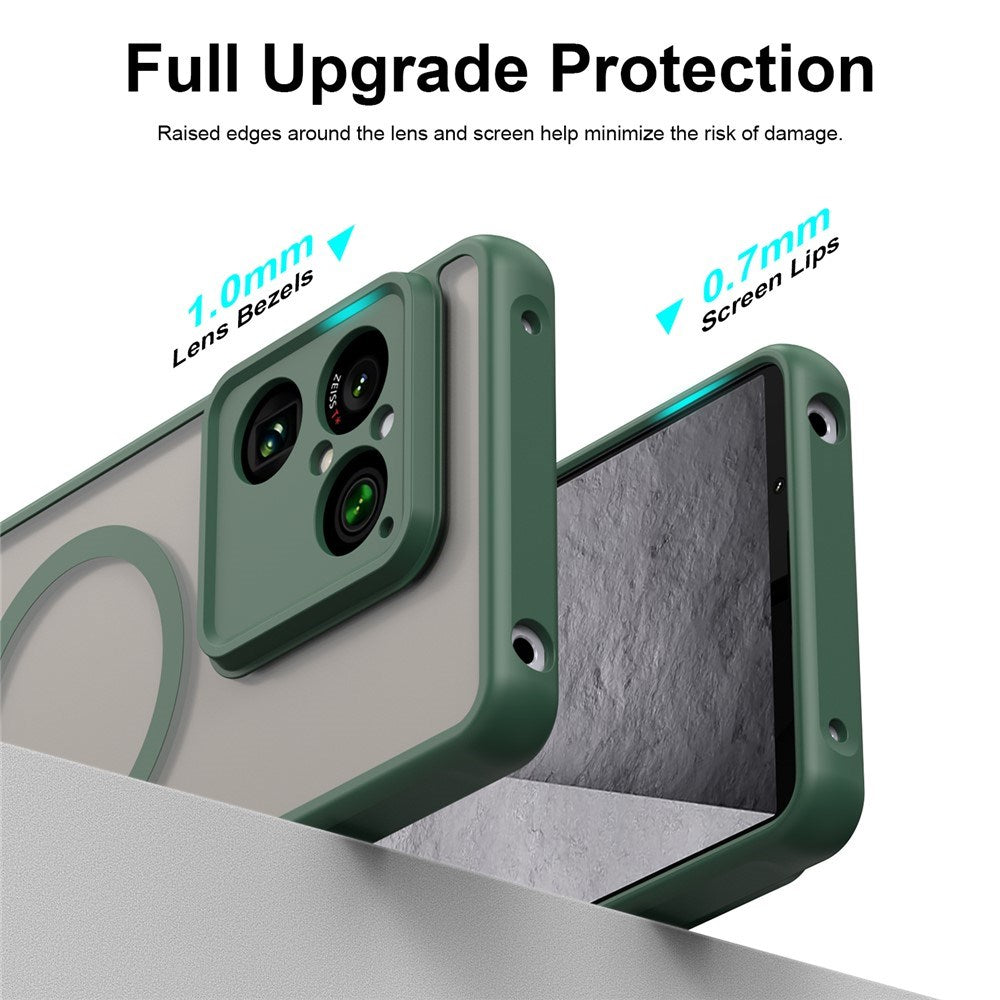 Sony Xperia 1 VIII EIDERWOOD Matte Hybrid Case - MagSafe Compatible - Transparent