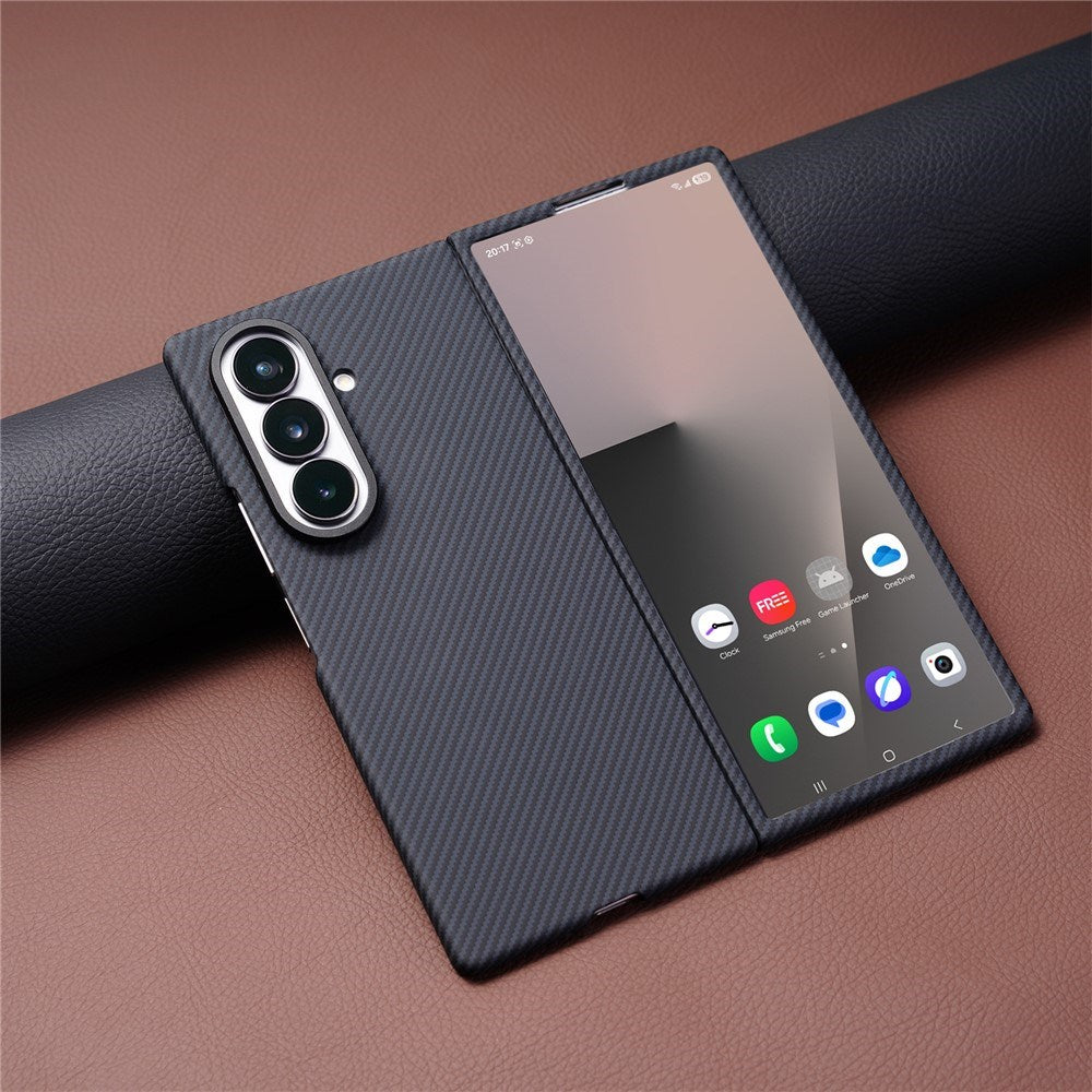Samsung Galaxy Z Fold8 Hard Plastic Carbon Case - MagSafe Compatible - Black
