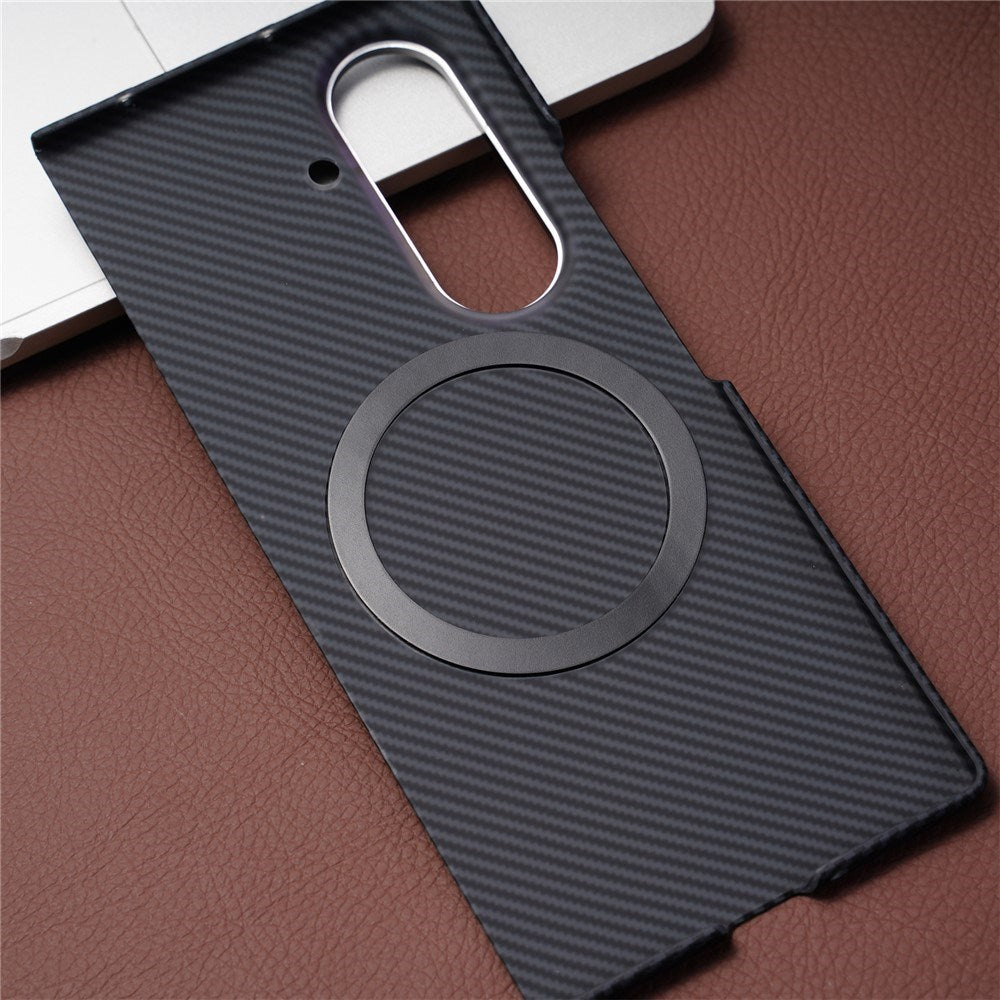 Samsung Galaxy Z Fold8 Hard Plastic Carbon Case - MagSafe Compatible - Gray