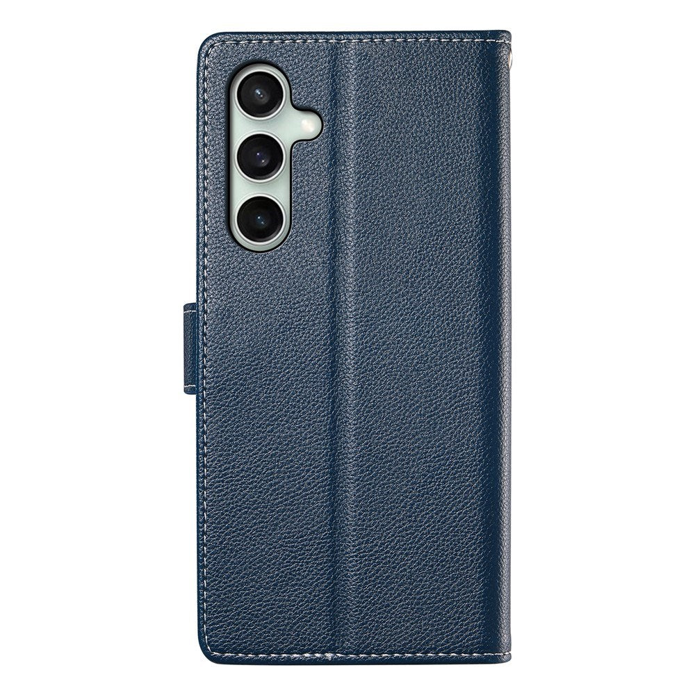Samsung Galaxy S26 FE EIDERWOOD Flip Case with Card Holder and Strop - Blue