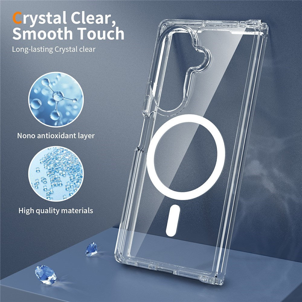 Samsung Galaxy Z Fold8 Hybrid Plastic Case - MagSafe Compatible - Transparent
