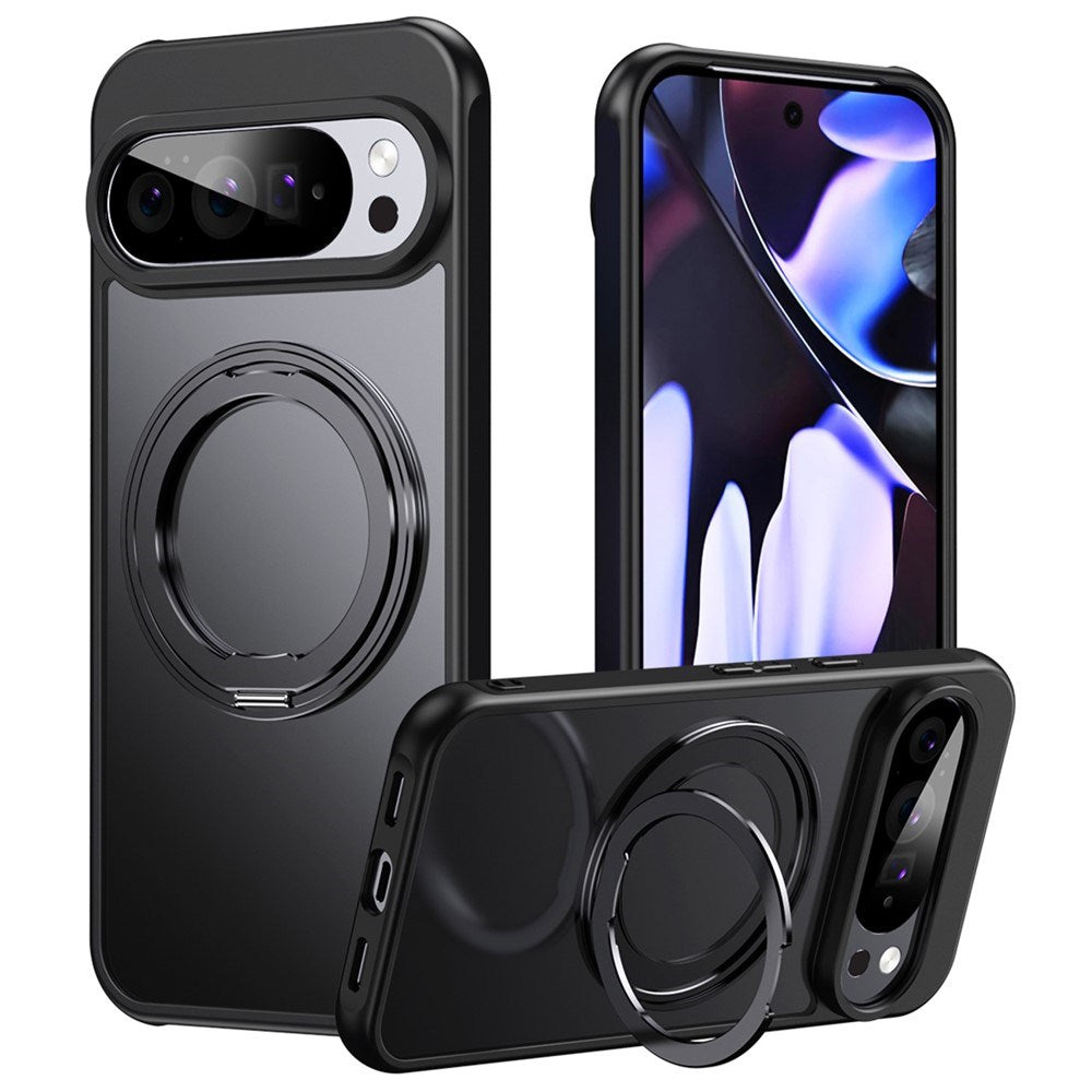 Google Pixel 11 Pro XL EIDERWOOD Hybrid Case with Kickstand - Black