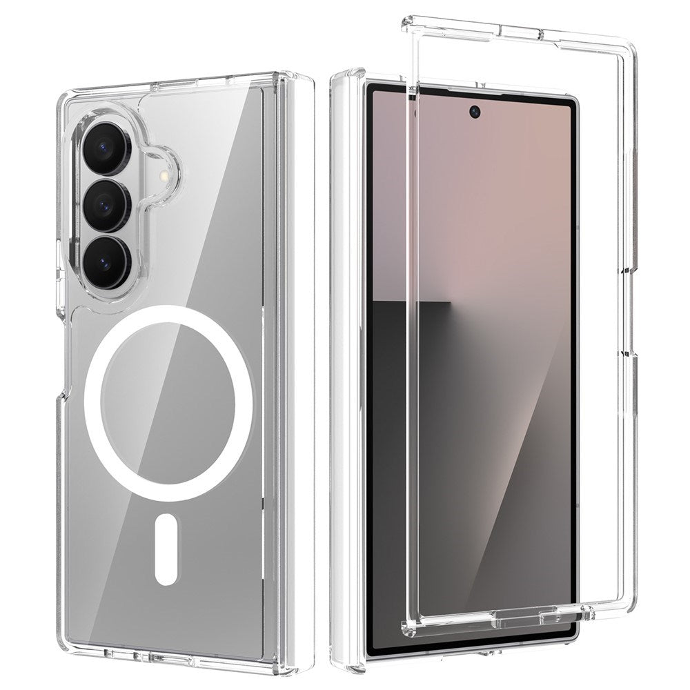 Samsung Galaxy Z Fold8 Ultra EIDERWOOD Hybrid All-Around Protection Case - MagSafe Compatible - Transparent